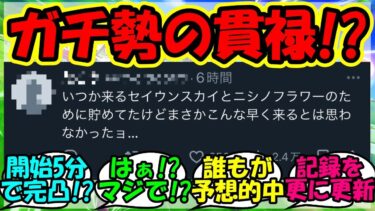 『SSRセイウンスカイを即完凸させたガチ勢が現る！？』に対するみんなの反応集 まとめ 速報 ぱかライブ 【ウマ娘プリティーダービー】【かえで】