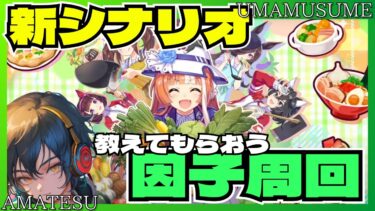 理事長超強化あったらしいので、因子周回でその力感じてみよう！/タキオンレポ期間中にダート因子完成させる！/ルムマやってますので、気軽にご参加ください【#ウマ娘 #大豊食祭 #ライブ配信 #ッッ祭 】