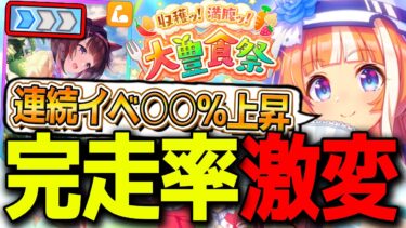 【ウマ娘】サポカイベント完走率が大幅上昇!?育成で役立つおでかけ起動確率なども含めて意外と知らない知識を詳しく解説します！切れ者/大食い/やる気低下/育成イベント/金スキル/新シナリオ【収穫シナリオ】