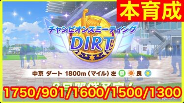 【ウマ娘】ついにチャンピオンズミーティングDIRT最強コパノリッキー育成を開始する！！sono2