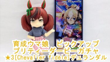 育成ウマ娘　ピックアッププリティーダービーガチャ　デュランダル出るまで　★３［Chevalier fidèle］デュランダル