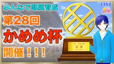 【ウマ娘】●初見さん歓迎●  即興育成だー！！！　20時～第28回かめめ杯やるよ♪　それまで因子周回！！！#4【Vtuber】